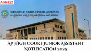 ap high court junior assistant notification 2025