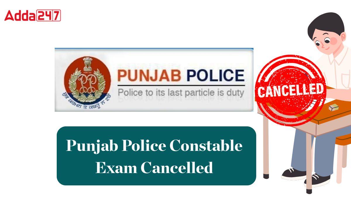 punjab police constable exam Postponed