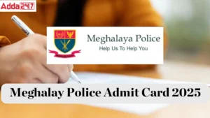meghalaya police admit card 2025