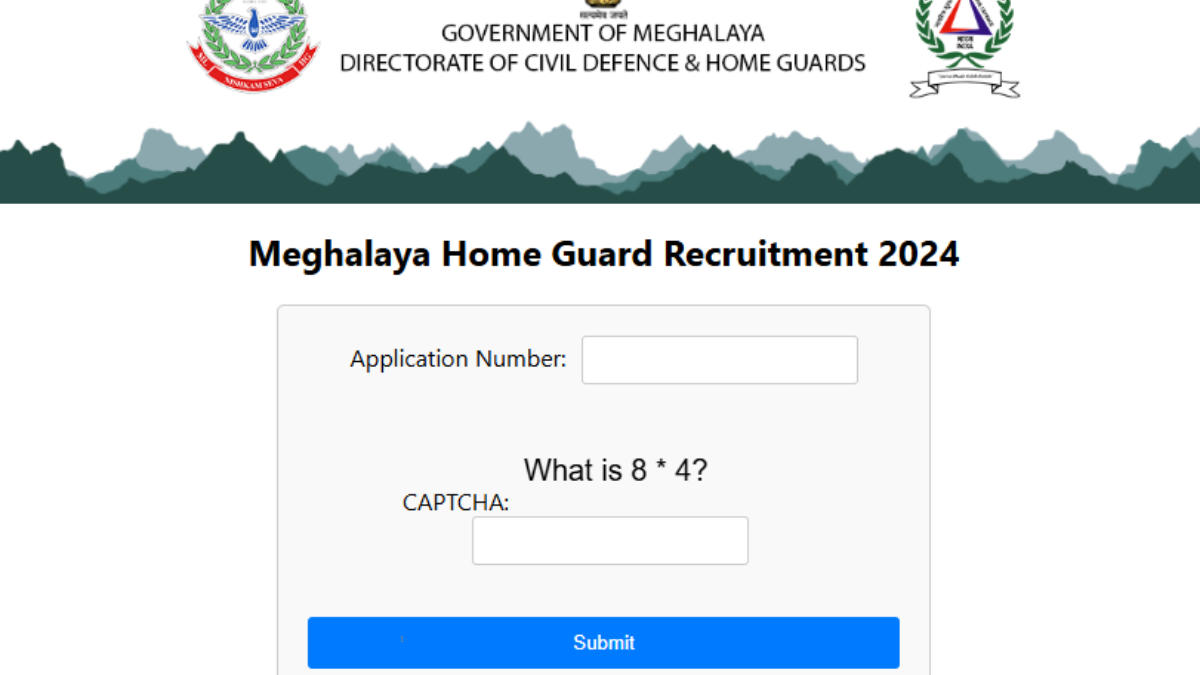 Meghalaya Police Admit Card 2025