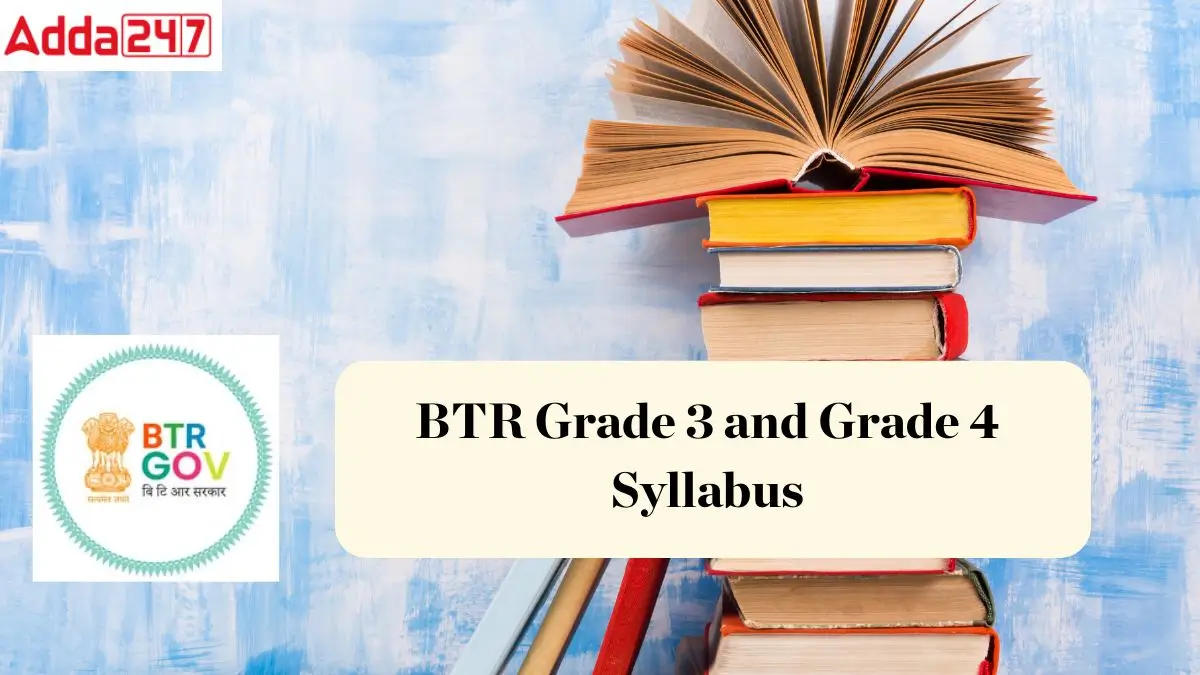 BTR Grade 3 and 4 Syllabus