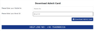 TPSC Miscellaneous Admit Card 2025