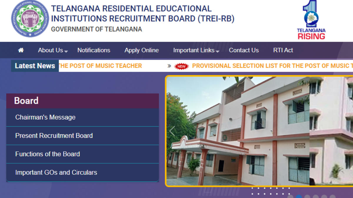 Telangana Degree Lecturer Recruitment 2025