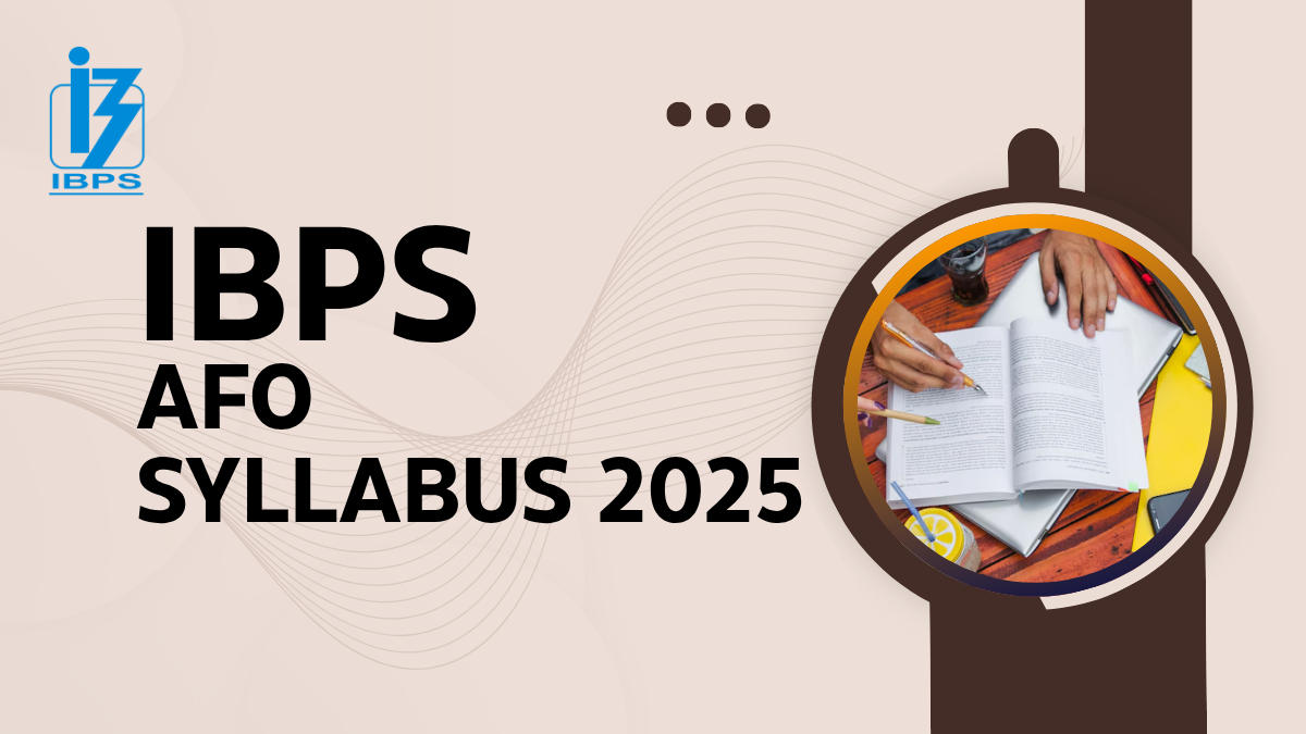 IBPS AFO Syllabus 2025