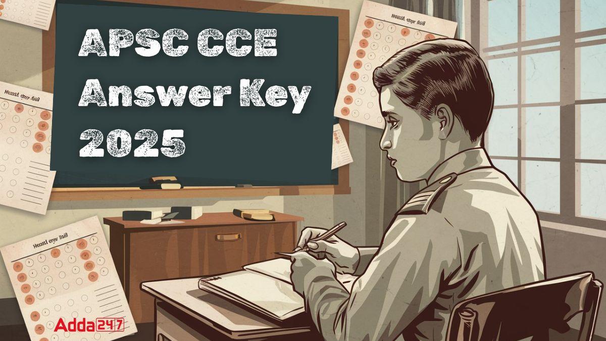 APSC CCE Answer Key 2025