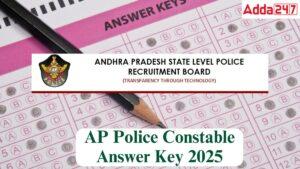 ap police constable answer key 2025