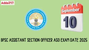 BPSC ASO Exam Date 2025