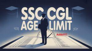 SSC CGL Age Limit