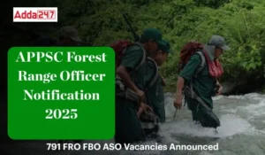 APPSC Forest Beat Officer Notification 2025