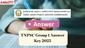 TNPSC Group 1 Answer Key 2025