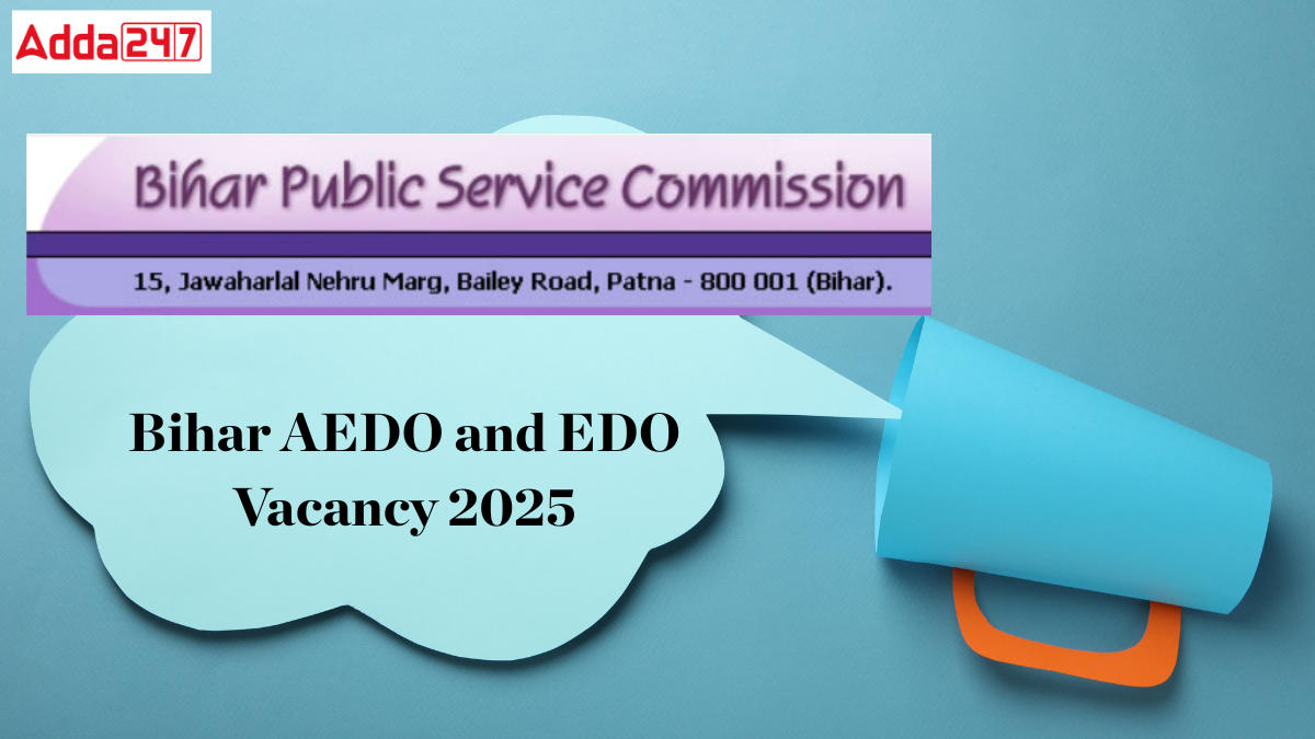 Bihar AEDO Vacancy 2025