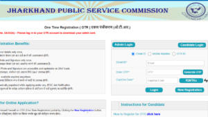 JPSC Forest Range Officer Admit Card 2025