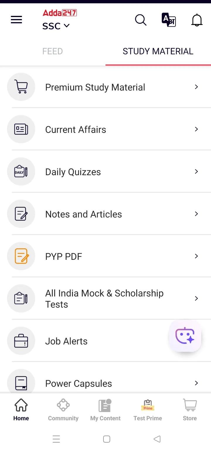 Best Mobile App for SSC CGL Preparation: Adda247_7.1
