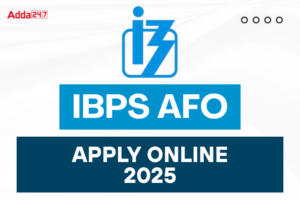 IBPS AFO Apply Online 2025