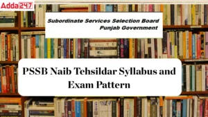 PSSSB Naib Tehsildar Syllabus