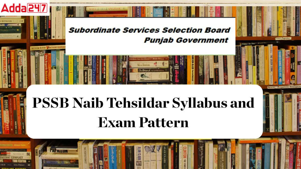 PSSSB Naib Tehsildar Syllabus