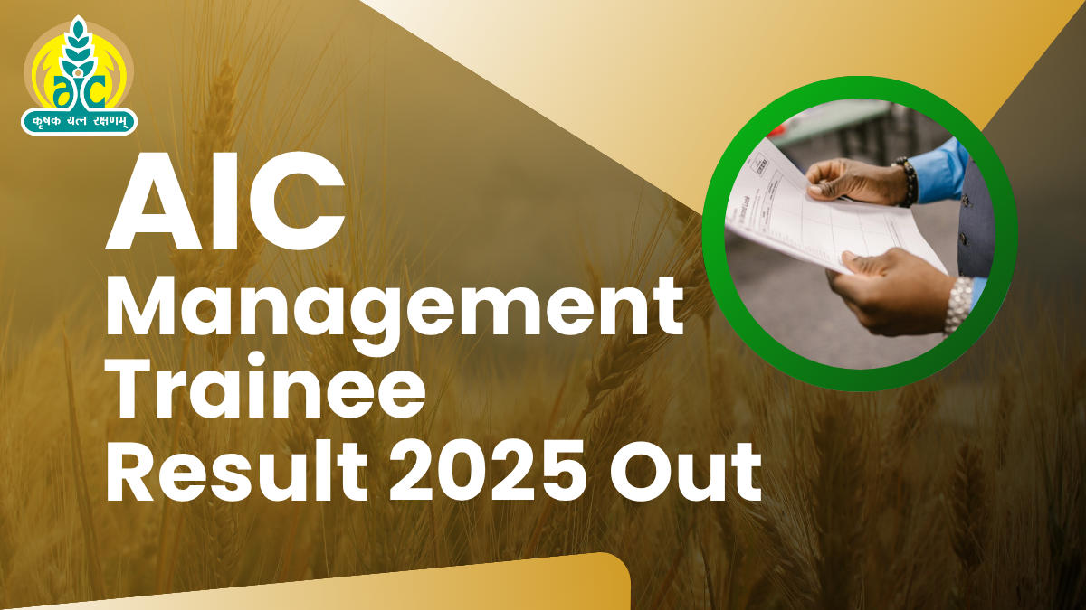 AIC MT Result 2025 Out