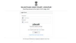 Rajasthan High Court Admit Card 2025