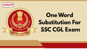 One Word Substitution