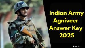 Indian Army Agniveer Answer Key 2025
