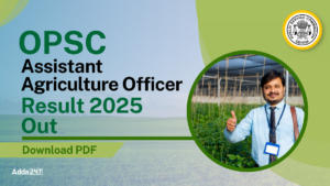 OPSC Assistant Agriculture Officer Result 2025