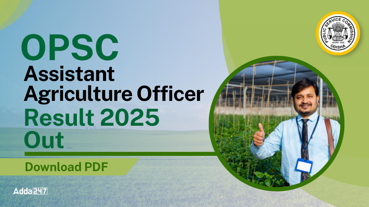 OPSC Assistant Agriculture Officer Result 2025