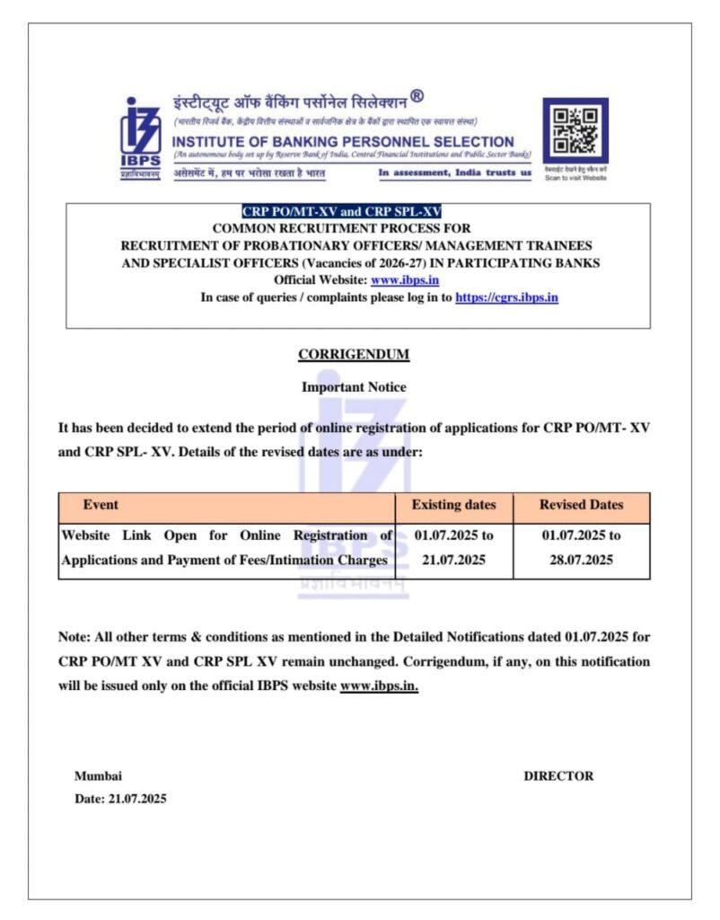 IBPS AFO Notification 2025 Out For 310 Posts, Download Official Notification PDF_4.1