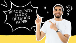 RPSC Deputy Jailor Question Paper 2025 Out, Download PDF