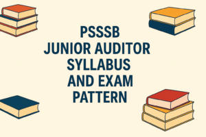 PSSSB Junior Auditor Syllabus