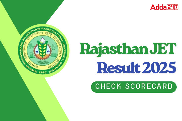 Rajasthan JET Result 2025