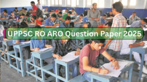 UPPSC RO ARO Question Paper 2025
