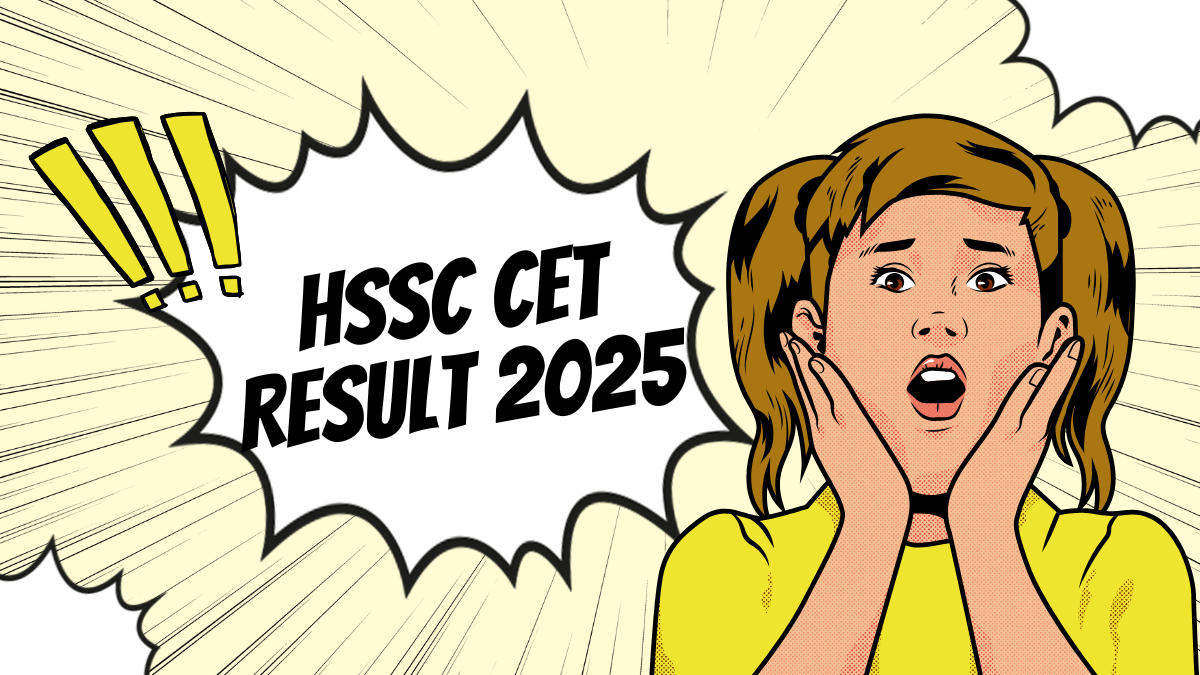 HSSC CET Result 2025