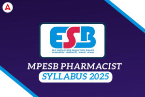 MPESB Pharmacist Syllabus