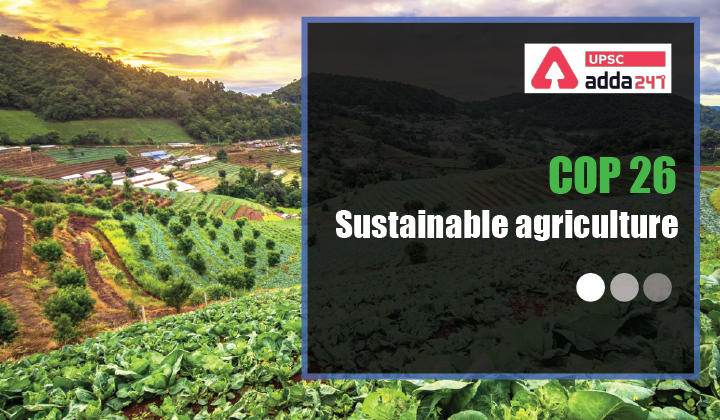 COP 26: Sustainable Agriculture_30.1
