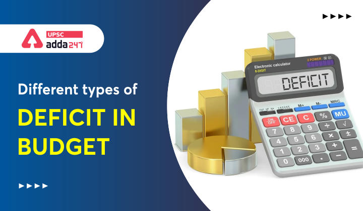 Different types of deficit in budget