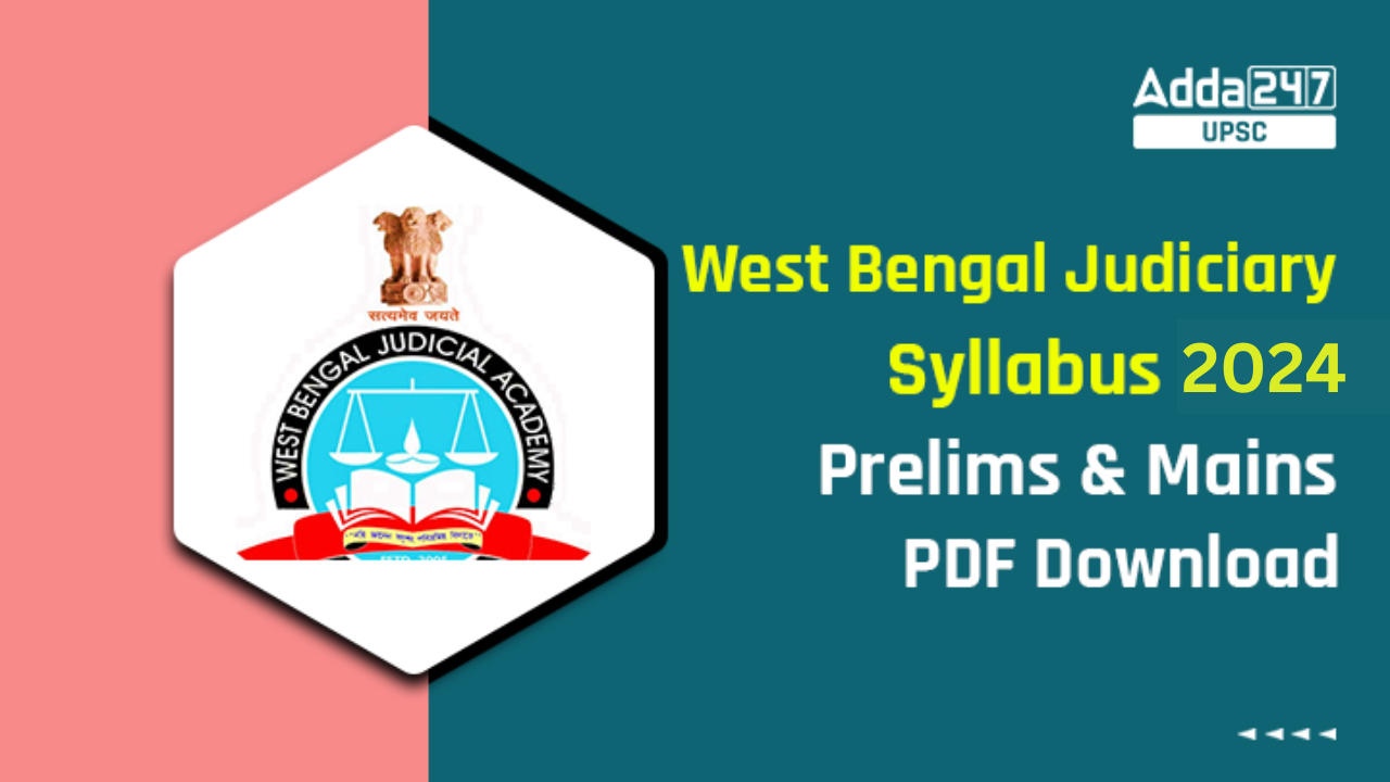 West Bengal Judiciary Syllabus 2024