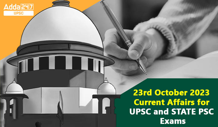 Current Affairs for UPSC