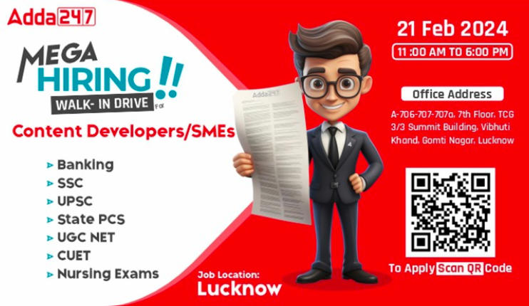 Adda247 Is Hiring For Lucknow Location