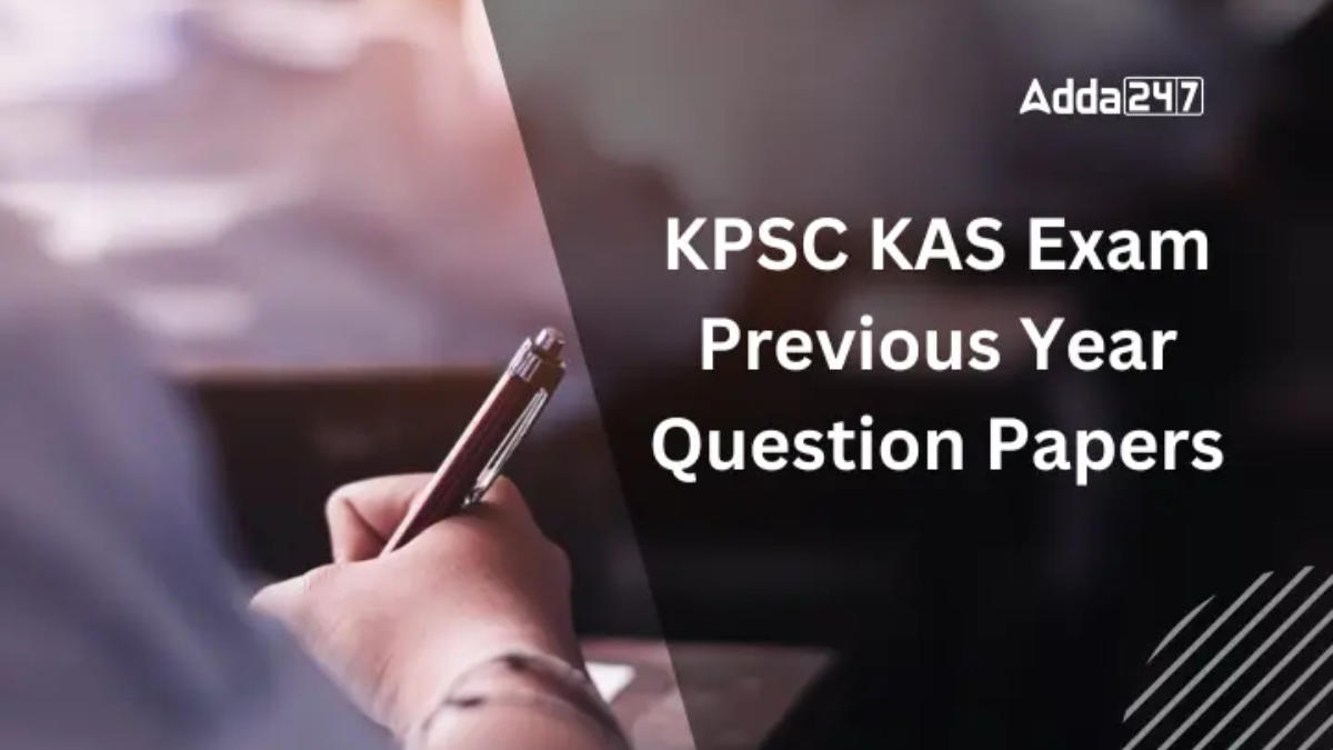 KPSC KAS Previous year Question paper