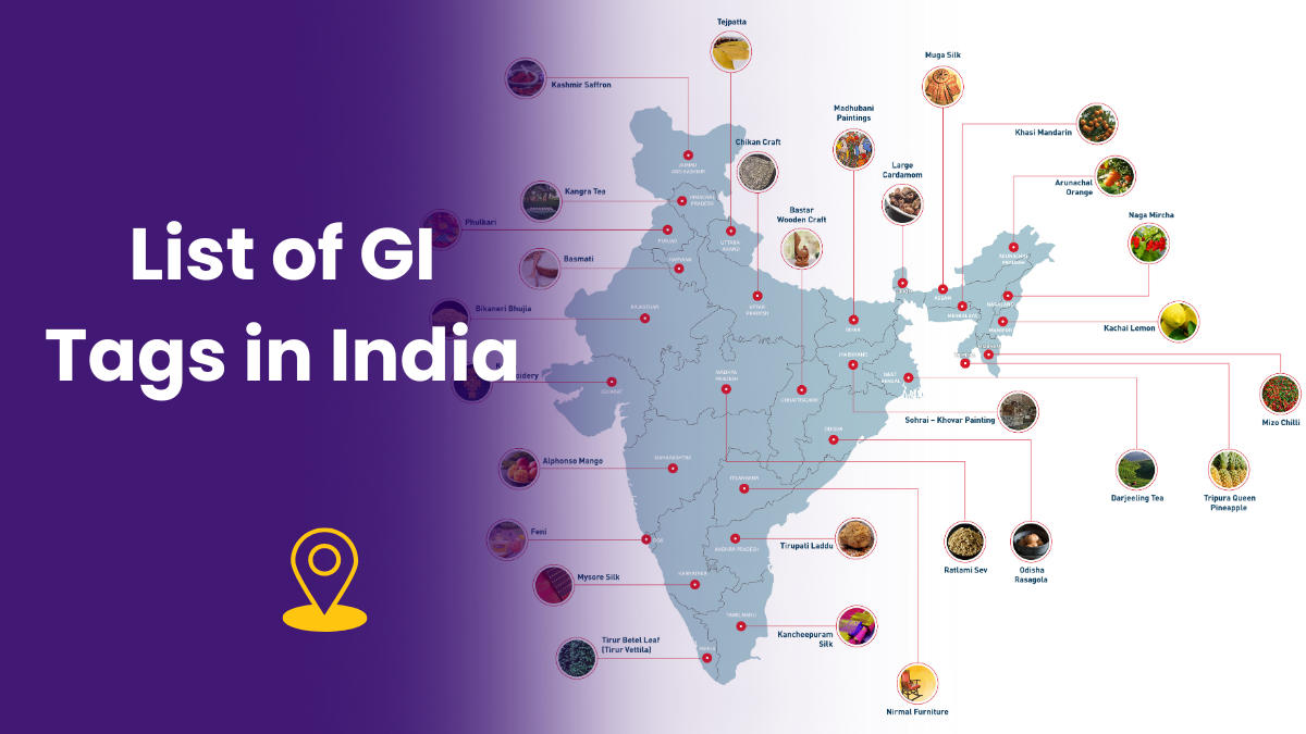 List of GI Tags in India 2024, Check State Wise GI Tags List
