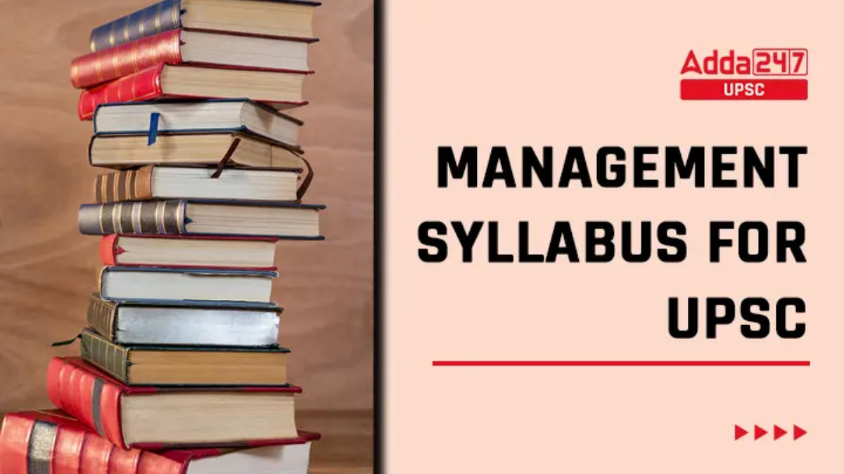 UPSC Management Syllabus