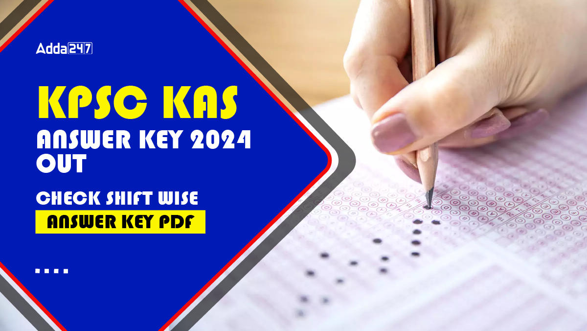 KPSC KAS Answer Key 2024