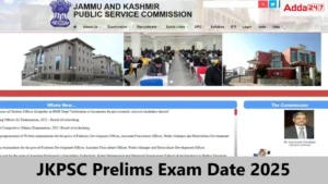 JKPSC Prelims Exam Date 2025