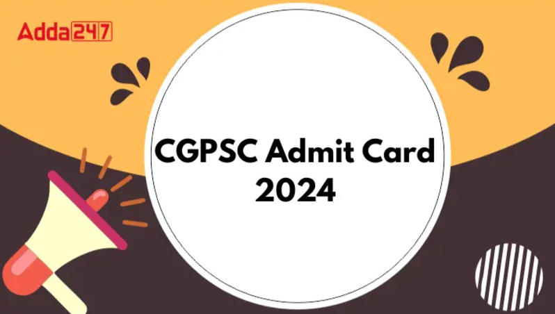 cgpsc admit card