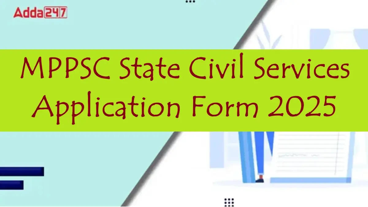 MPPSC application form 2025