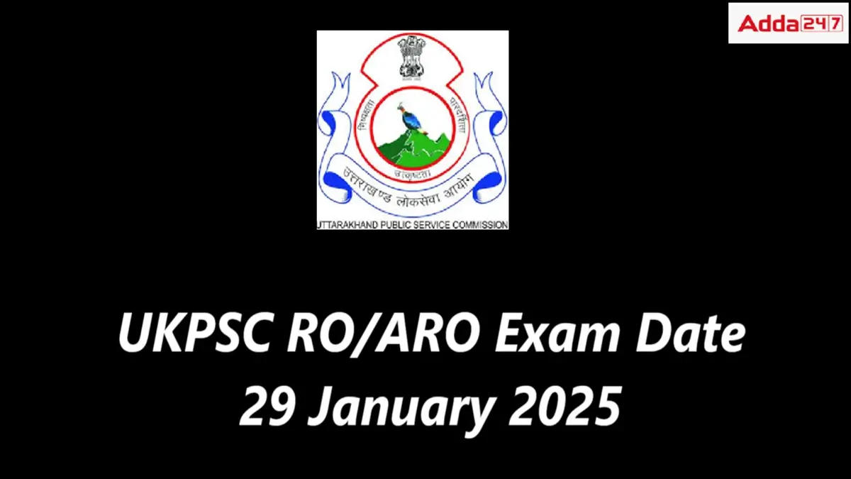 UKPSC RO ARO exam date