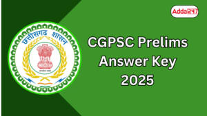 CGPSC Prelims Answer key