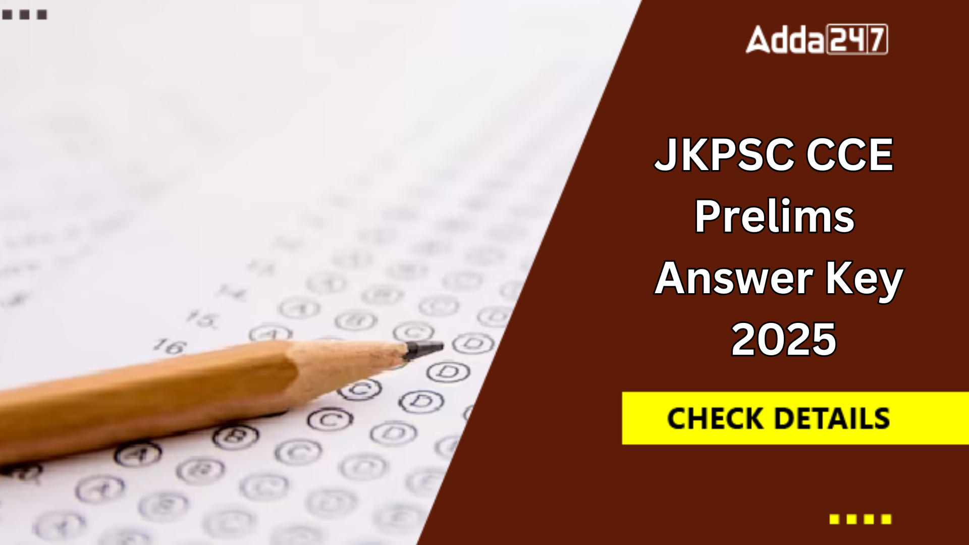 JKPSC CCE Prelims Answer Key