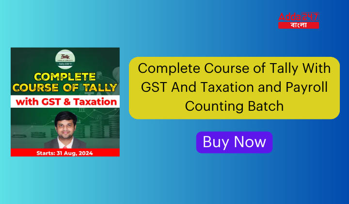 Complete Course of Tally With GST And Taxation and Payroll Counting Batch