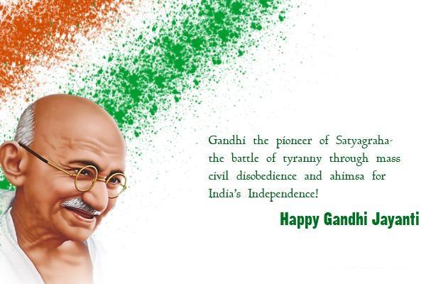 Happy Gandhi Jayanti Quotes